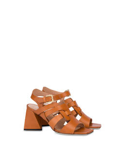 Cage cowhide sandals Photo 2