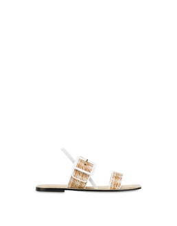 Lollipop houndstooth flat sandals Photo 1