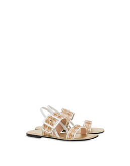 Lollipop houndstooth flat sandals Photo 2