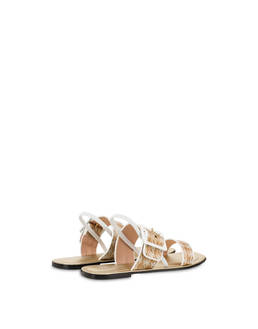 Lollipop houndstooth flat sandals Photo 3