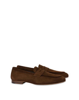 Split leather sacchetto loafers Photo 2