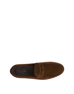 Split leather sacchetto loafers Photo 3