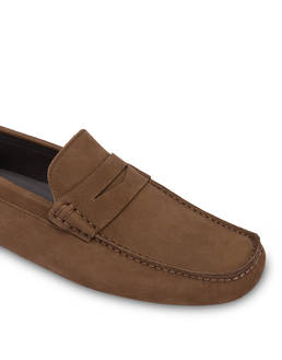 Drivers nubuck moccasins Photo 5