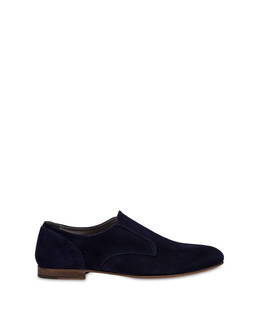 Split leather slip-on sacchetto derby Photo 1