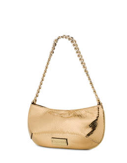 Moon laminated shoulder bag Photo 3