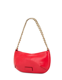 Borsa a spalla in vitello Moon Photo 3