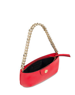Borsa a spalla in vitello Moon Photo 4