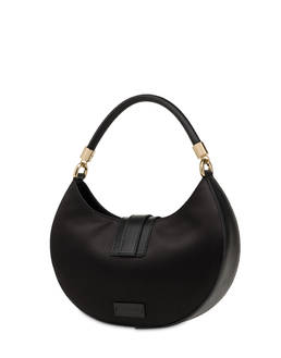 Mini hobo bag in raso Soiree Photo 3