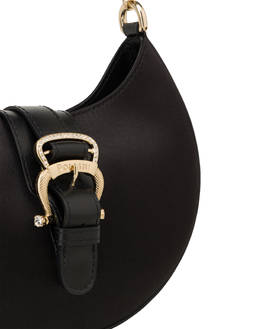Mini hobo bag in raso Soiree Photo 5