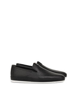Slip-on loafers with Foxing weave print Photo 2