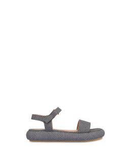 Floating flatform sandals with python print Photo 1