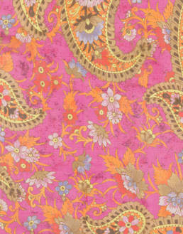 Foulard in seta Floral Paisley Photo 3
