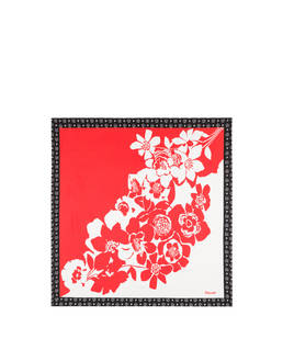 Foulard in seta Flowers Photo 2
