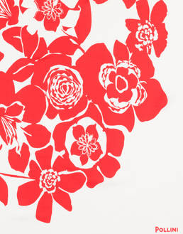 Foulard in seta Flowers Photo 3