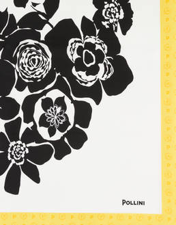 Foulard in seta Flowers Photo 3