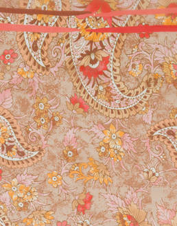 Foulard in seta Floral Paisley Photo 3