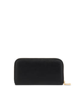 Zip wallet with hand-grained leather effect Photo 2