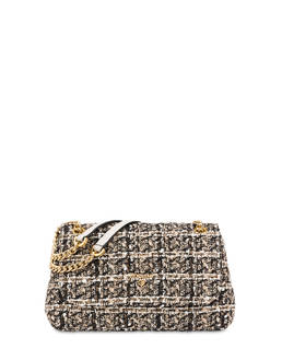 Waltzer Night bouclé shoulder bag Photo 1