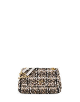 Piccola borsa a spalla in bouclé Waltzer Night Photo 1