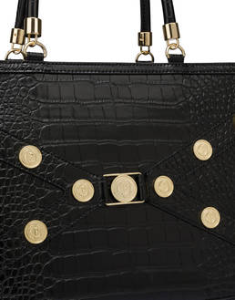 Royal Penny crocodile print Tote bag Photo 5