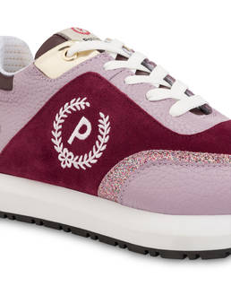 Speed split leather and calfskin sneakers Photo 4