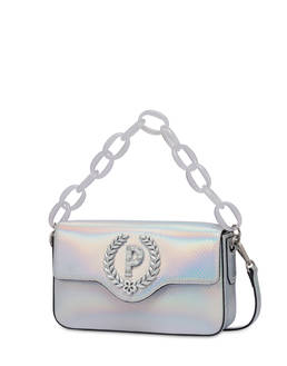 Iridescent candy bag with oversized chain Photo 2