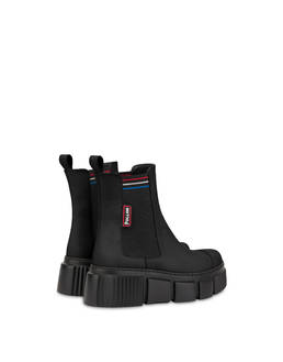 Wet Look rubberized calfskin Chelsea boot Photo 3