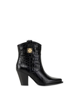 Texas Flair Crocodile Print Boot Photo 1