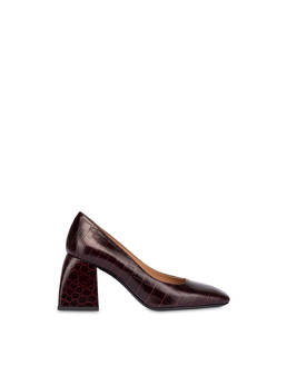 Autumn Beat croc print calfskin décolleté Photo 1