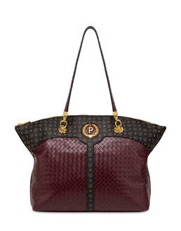 Tote bag stampa intreccio Royal Laurel Photo 1