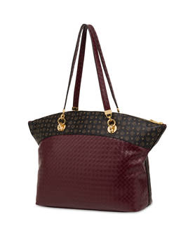 Tote bag stampa intreccio Royal Laurel Photo 3