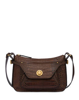 Borsa a tracolla in vitello stampa cocco Lena Photo 1