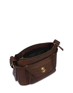 Borsa a tracolla in vitello stampa cocco Lena Photo 4