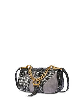 Borsa a tracolla piccola stampa pitone Ride Photo 2