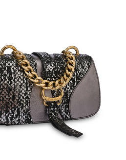 Borsa a tracolla piccola stampa pitone Ride Photo 5
