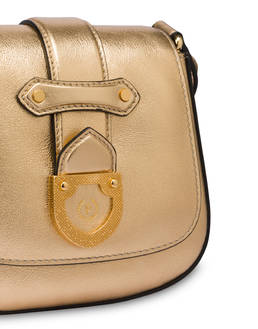 Shoulder bag in shield laminated calfskin Photo 5