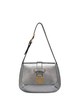 Shield laminated calf leather shoulder bag Photo 1