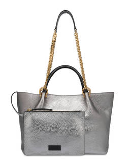 Borsa in vitello bottalato double Marlene Photo 5