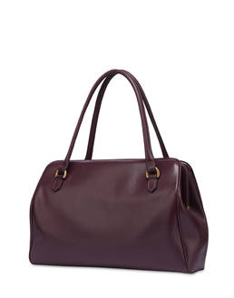 Borsa doppio manico in vitello Shield Photo 3