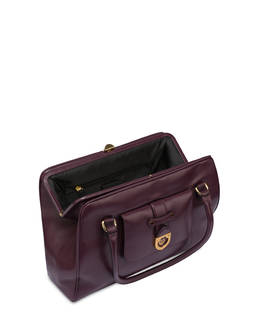 Borsa doppio manico in vitello Shield Photo 4