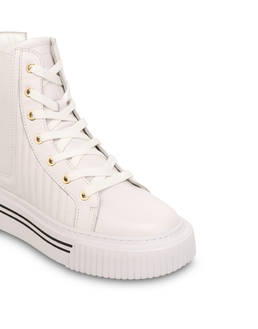 High knitted sneakers with Doona elastics Photo 4
