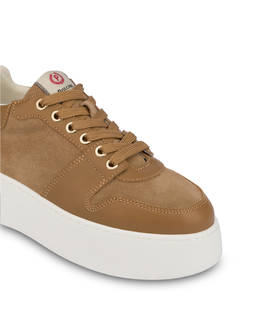 Sneakers aus Wildleder und Kalbsleder Bon Bon Photo 4