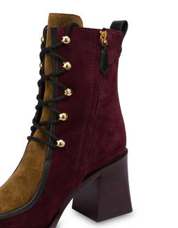 Stiefeletten aus Spaltleder Marlene Photo 4