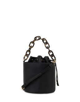 Borsa a secchiello con dettagli Leopard Woman In Gold Photo 3