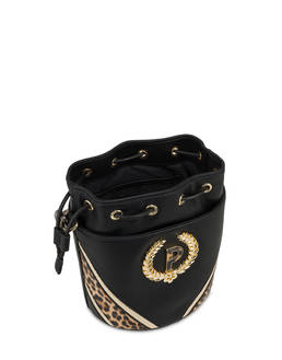 Borsa a secchiello con dettagli Leopard Woman In Gold Photo 4
