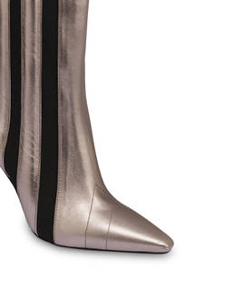 Stivaletti in nappa laminata Elastic Stripes Photo 4