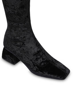 Softie velvet over-the-knee boot Photo 4