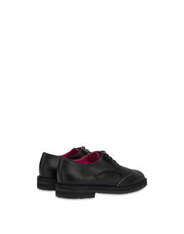 Mannish calfskin derbies with rhinestones Photo 3