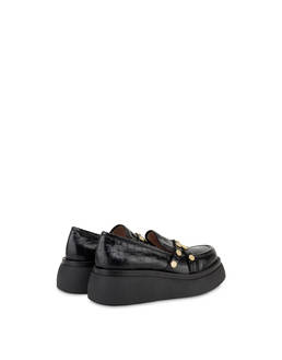 Royal Penny moccasins with crocodile print Photo 3