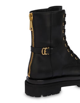 Combat boot in Ride calfskin Photo 4